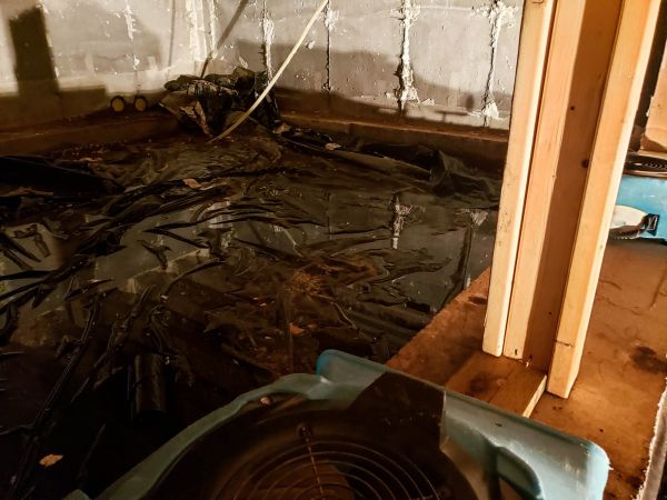 Crawlspace Water Cleanup in Mission Viejo